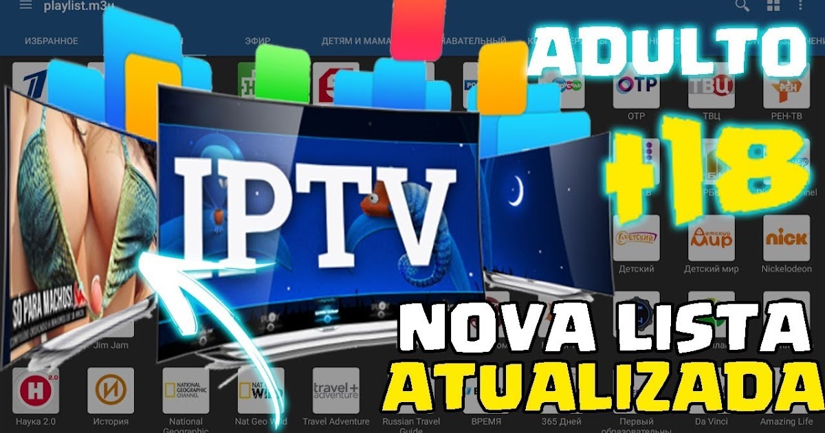 Nova Lista IPTV Atualizada Hoje canais em SD e HD | Doctormrp iptv