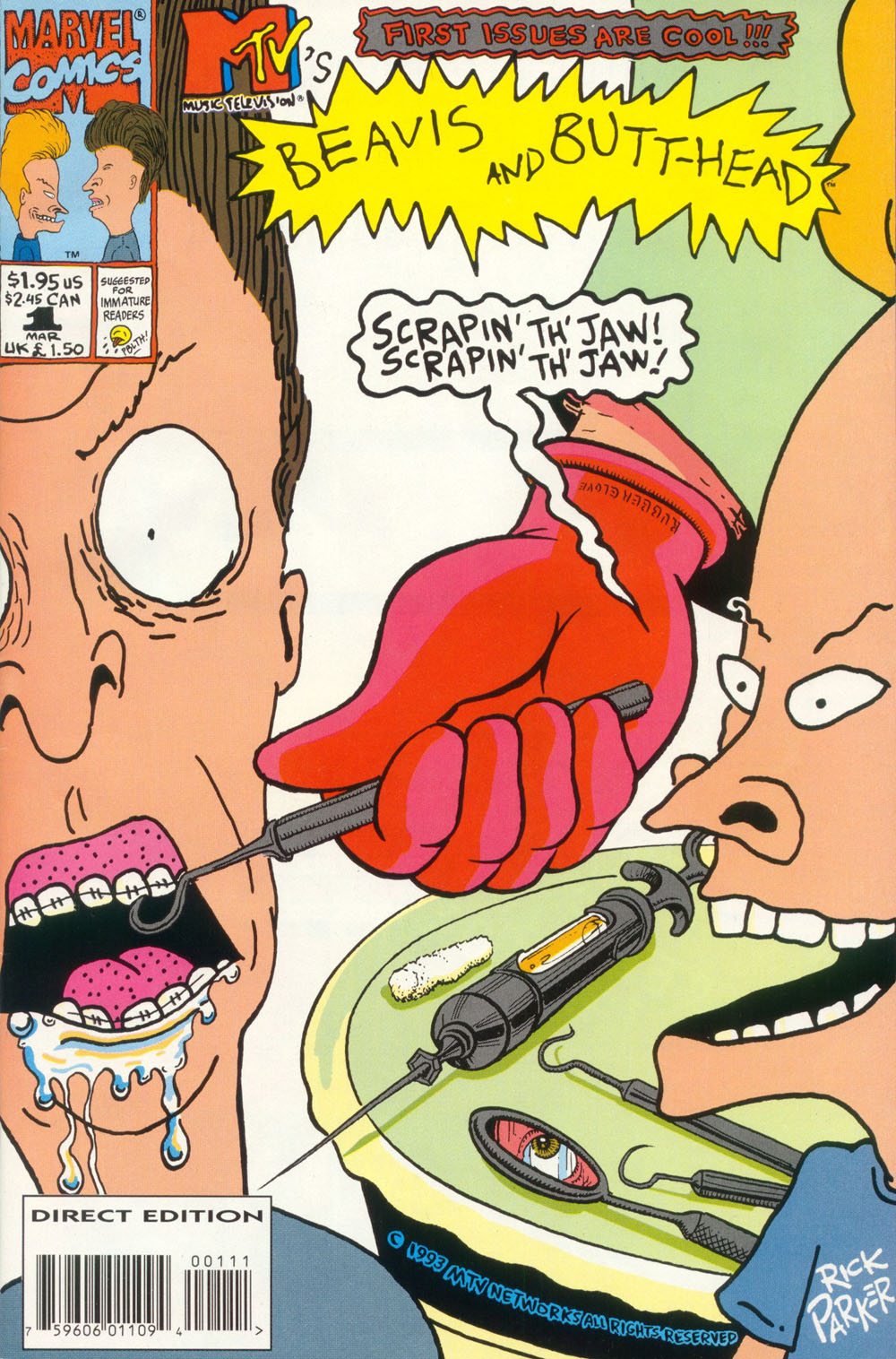 Read online Beavis and Butt-Head comic -  Issue #1 - 1