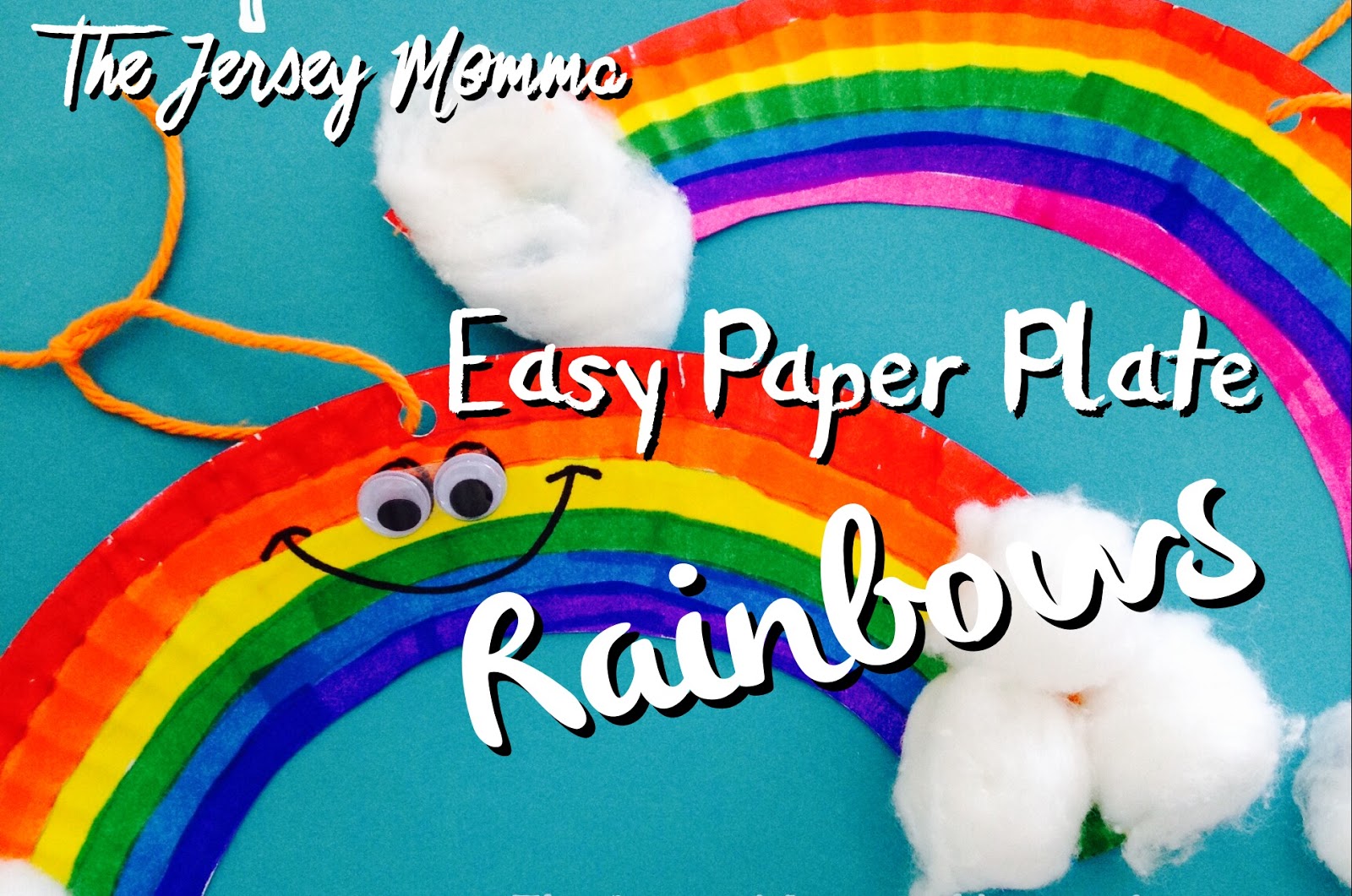 Easy St. Patrick's Day Crafts Paper Plate Rainbows The Jersey Momma