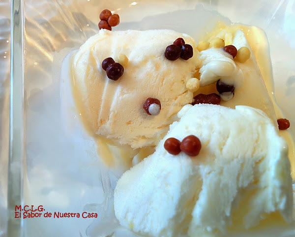 Helado cremoso de limón (Thermomix)