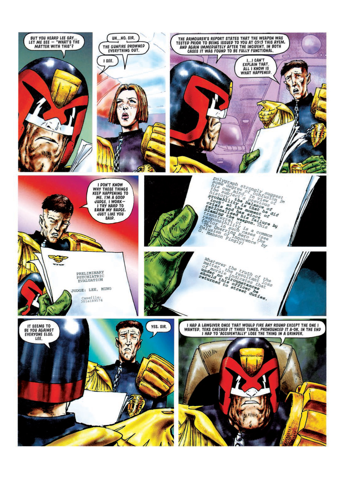Read online Judge Dredd: The Complete Case Files comic -  Issue # TPB 24 - 105