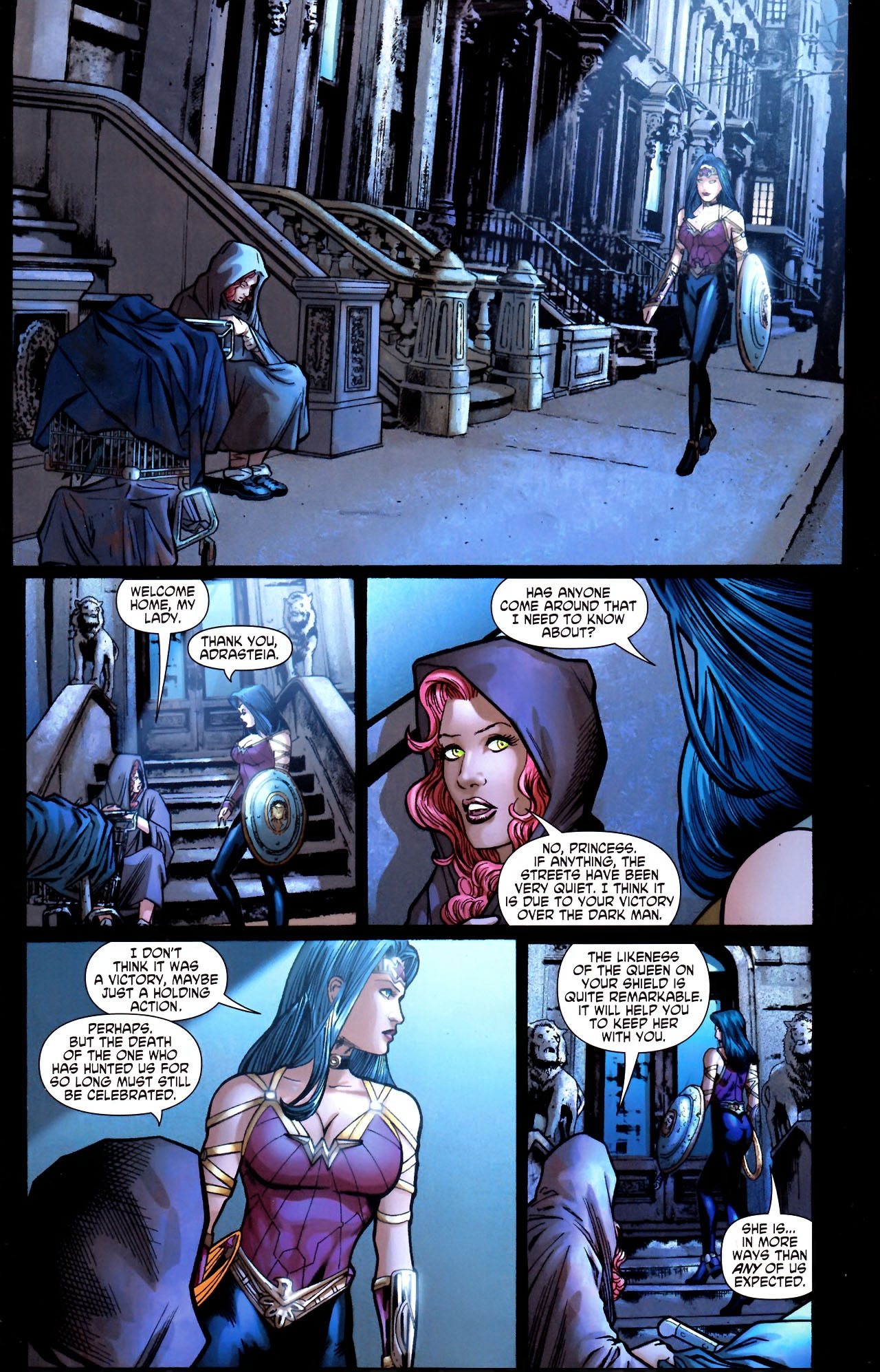Read online Wonder Woman (2006) comic -  Issue #605 - 2