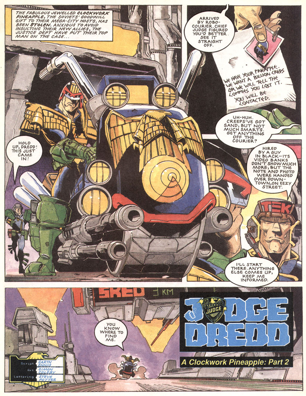 Read online Judge Dredd: The Complete Case Files comic -  Issue # TPB 16 (Part 1) - 188