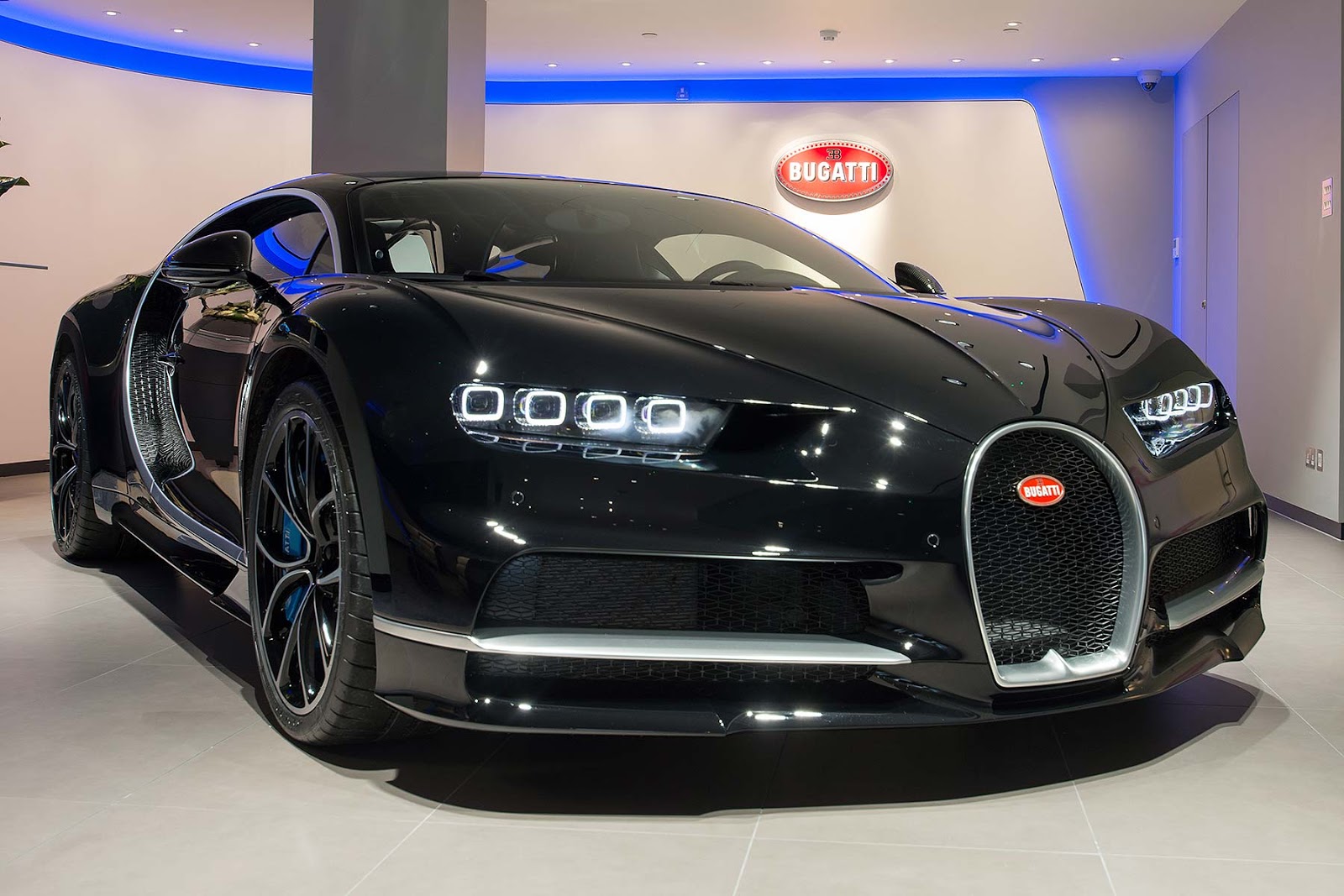Bugatti Opens Redesigned Showroom In London Before Chiron's Arrival