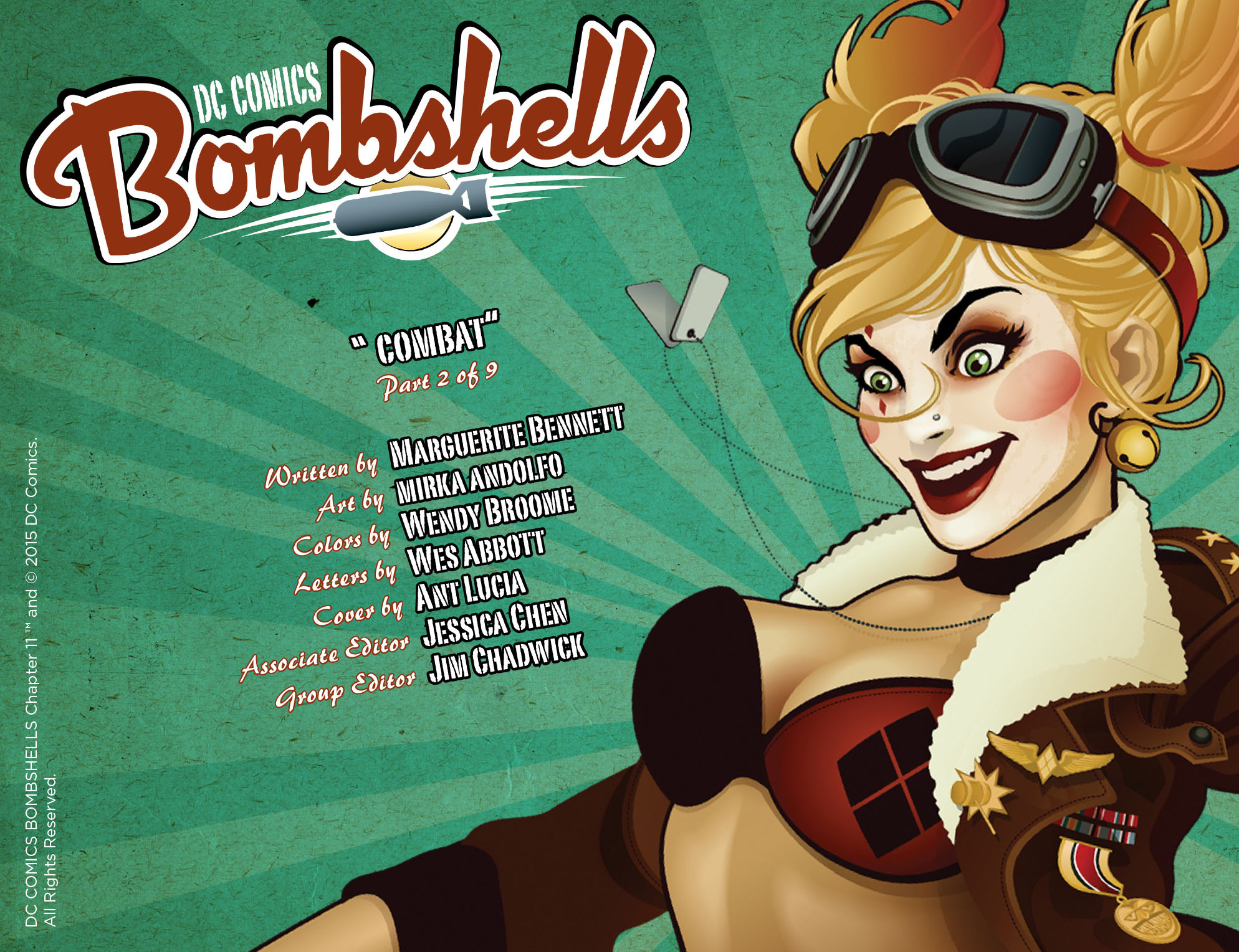 Read online DC Comics: Bombshells comic -  Issue #11 - 2