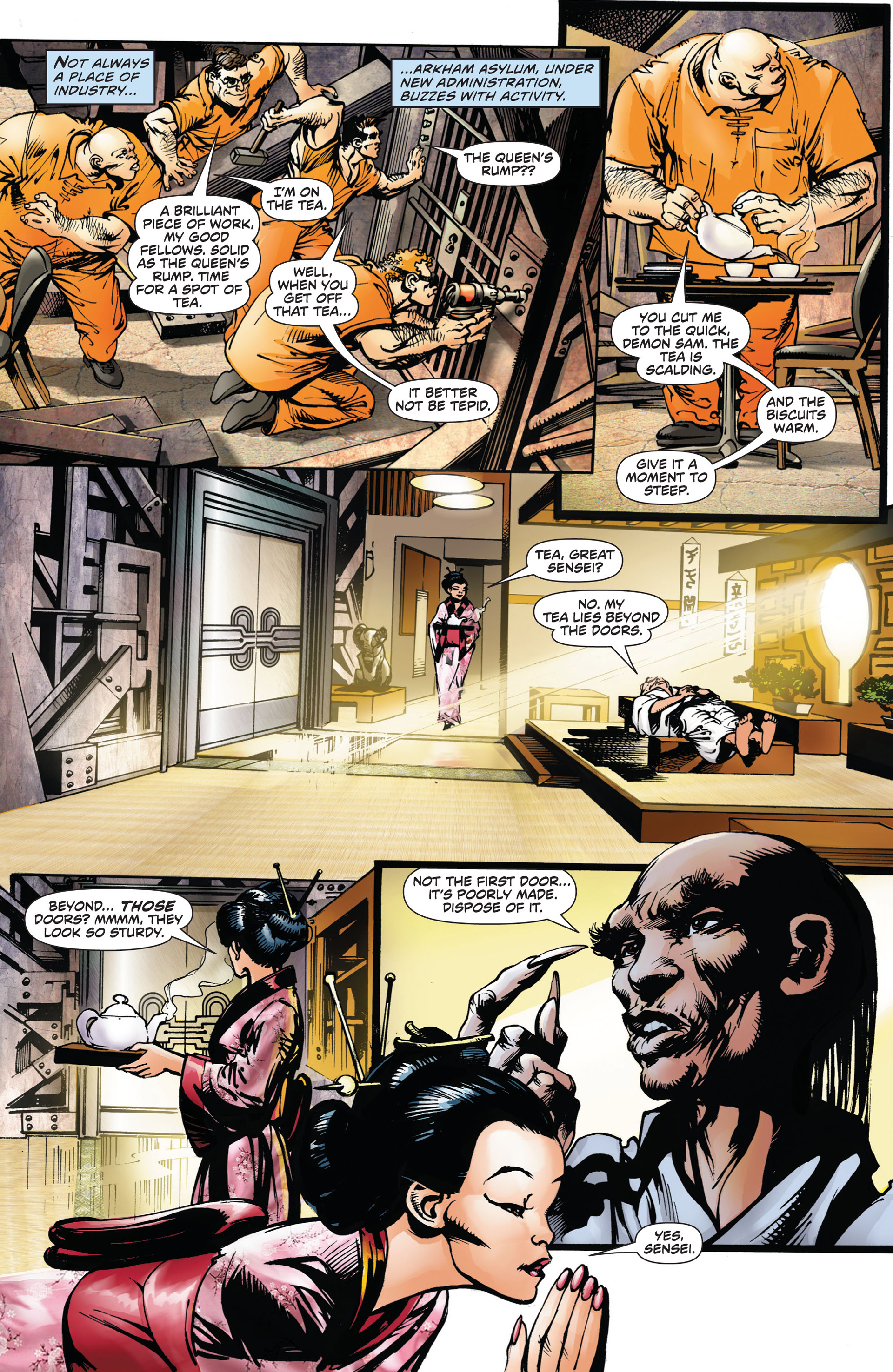 Read online Batman: Odyssey comic -  Issue #1 - 7