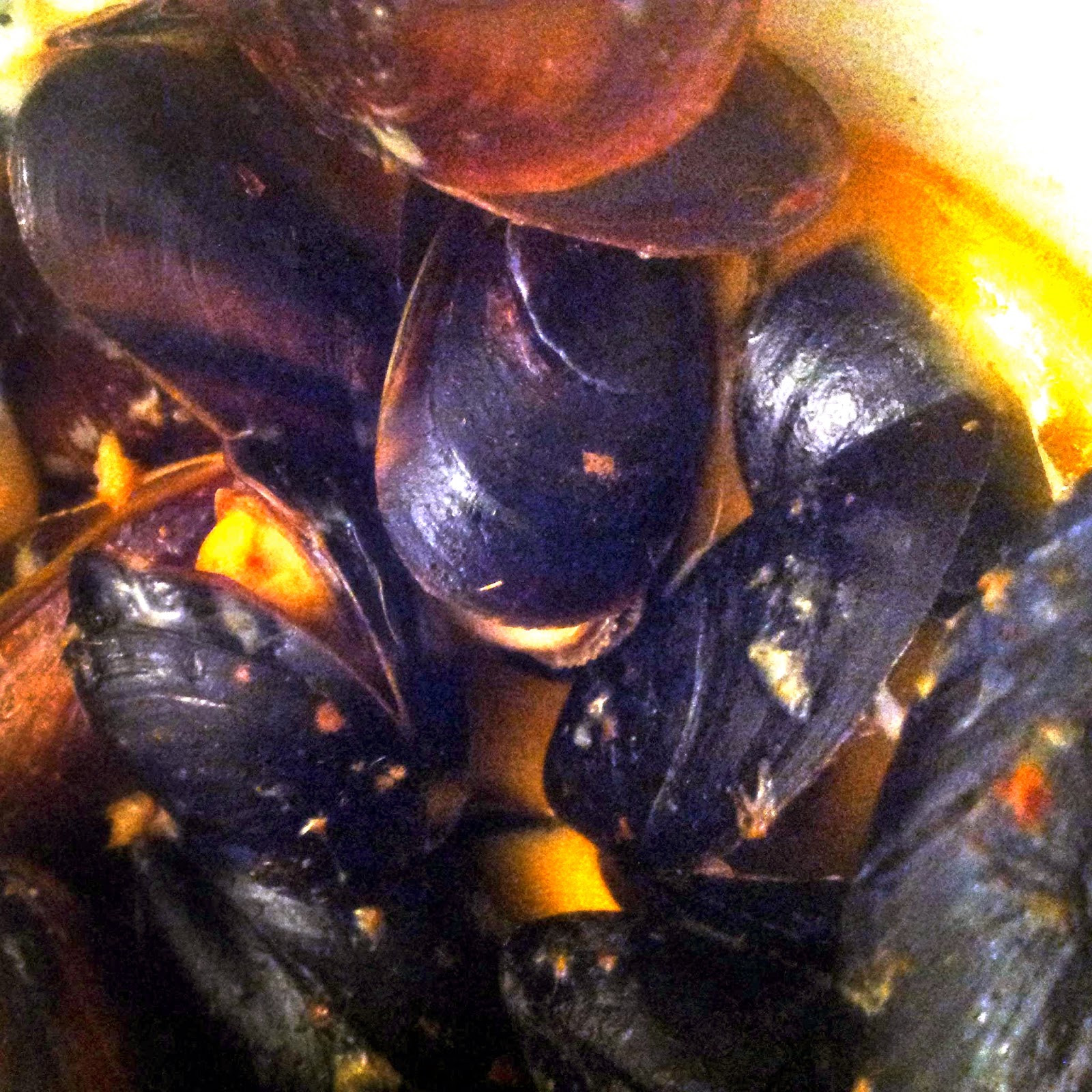 For the love of Junk and Owls Malaysian inspired Mussels. A taste of