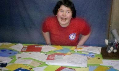 autism, Ronny's 10th birthday