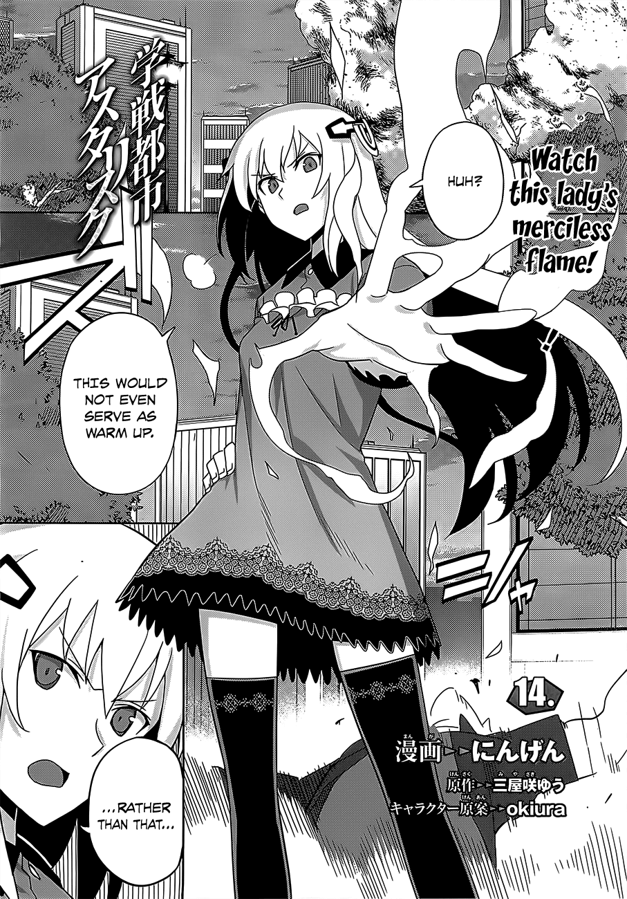 Gakusen Toshi Asterisk Chapter 14 Mangahasu