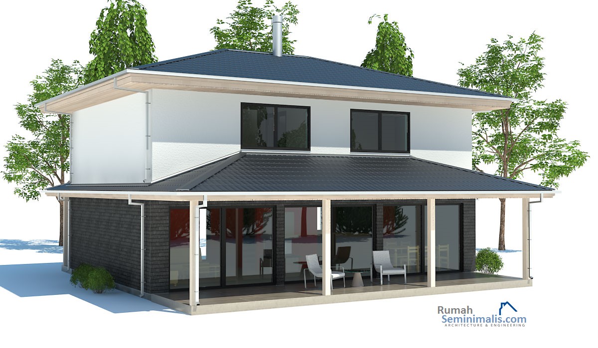 Denah Model Desain  Gambar Rumah  Minimalis  Idaman  Modern  