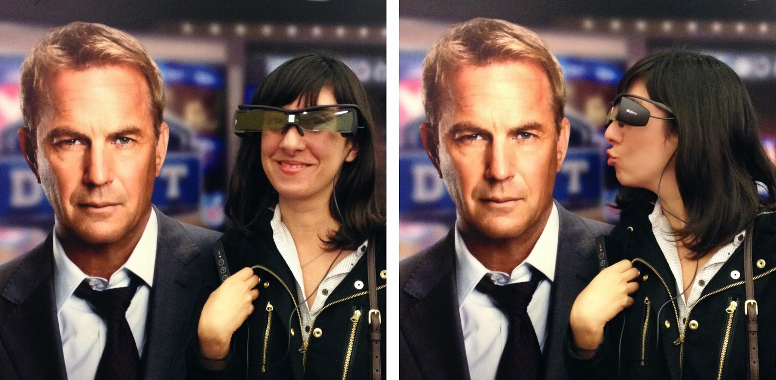 My Date with Captain America (and Kevin Costner) in Closed Captioning Glasses
