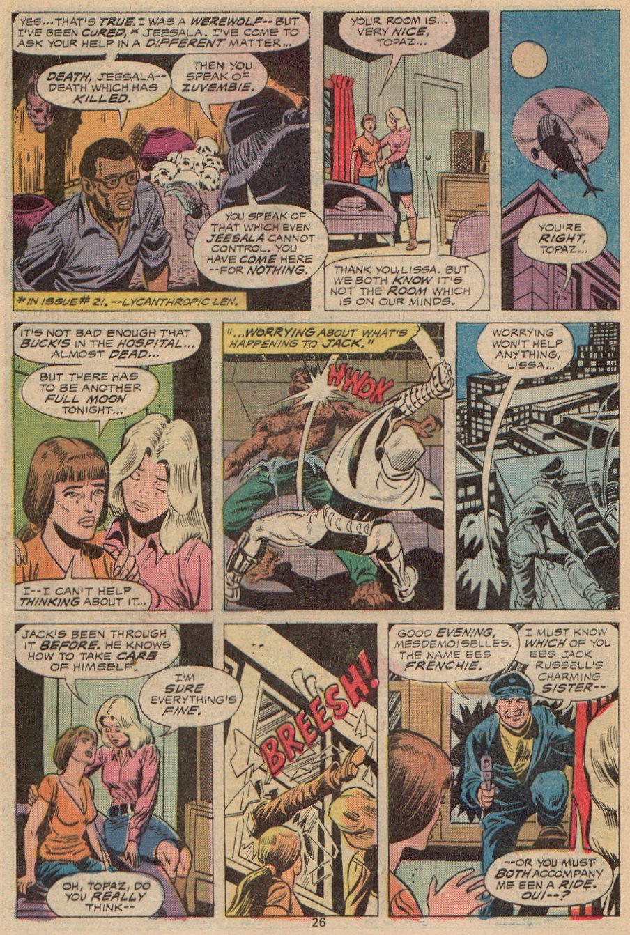 Read online Werewolf by Night (1972) comic -  Issue #32 - 17
