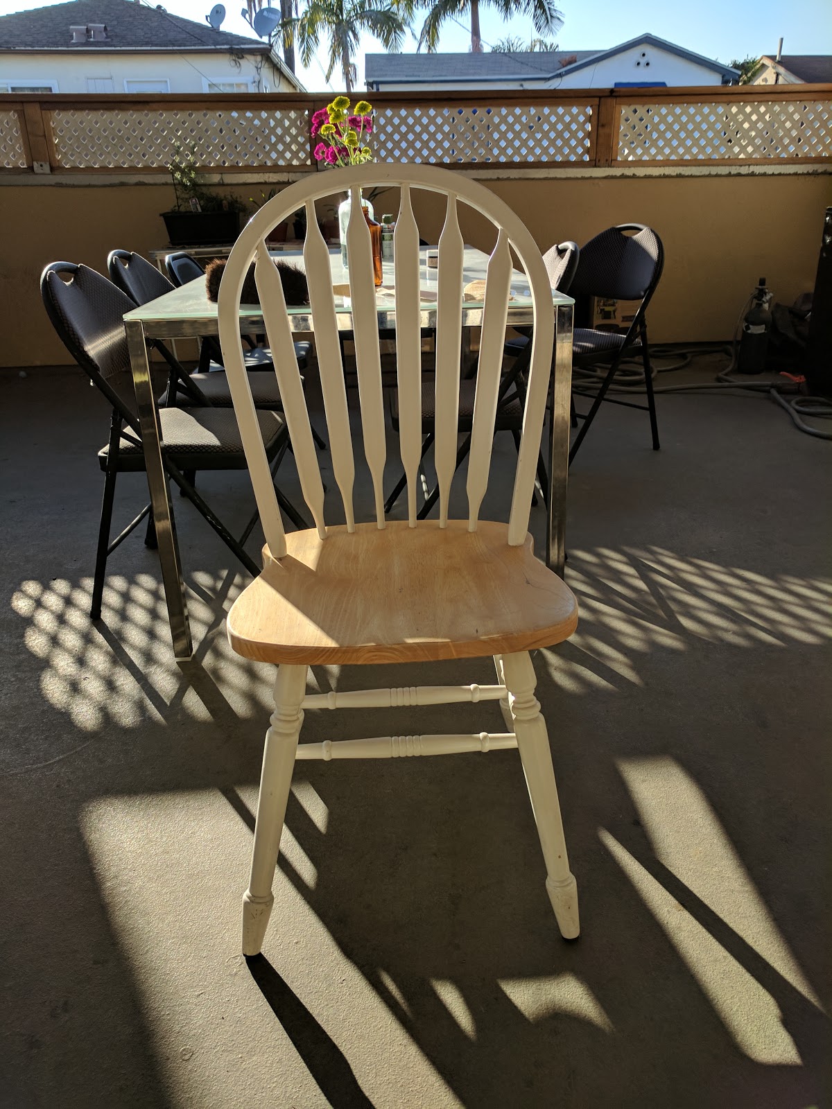 Refurbished Chair Using Chalk Paint