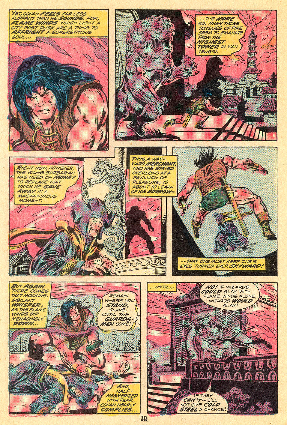 Read online Conan the Barbarian (1970) comic -  Issue #32 - 7