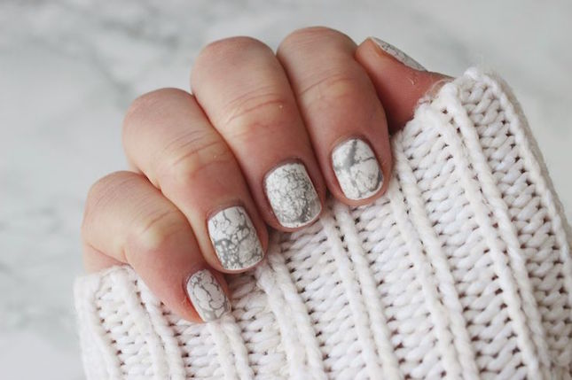 4. DIY Marble Nail Art with Toothpick - wide 6