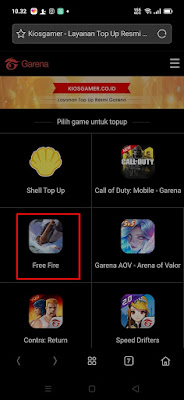 How to Exchange Garena Shell Voucher into Diamond Free Fire 1