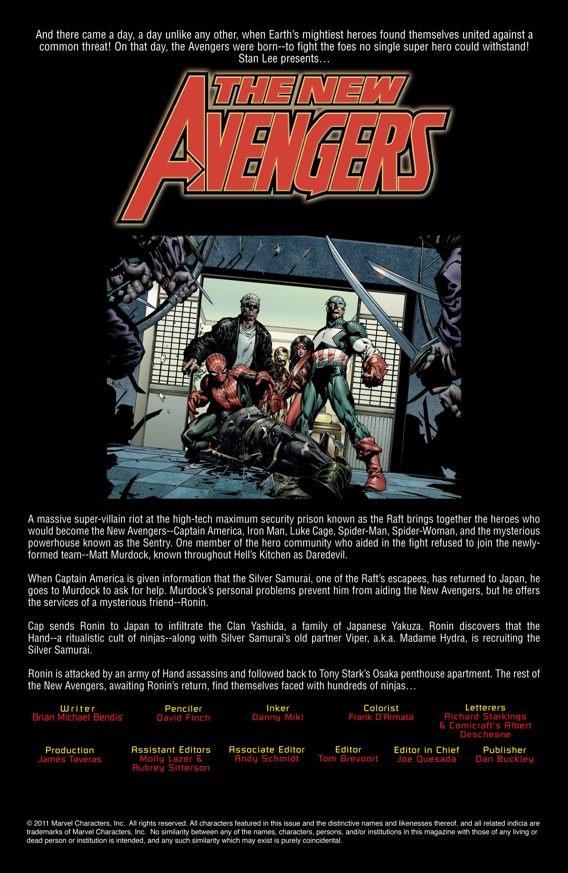 Read online New Avengers (2005) comic -  Issue #12 - 2