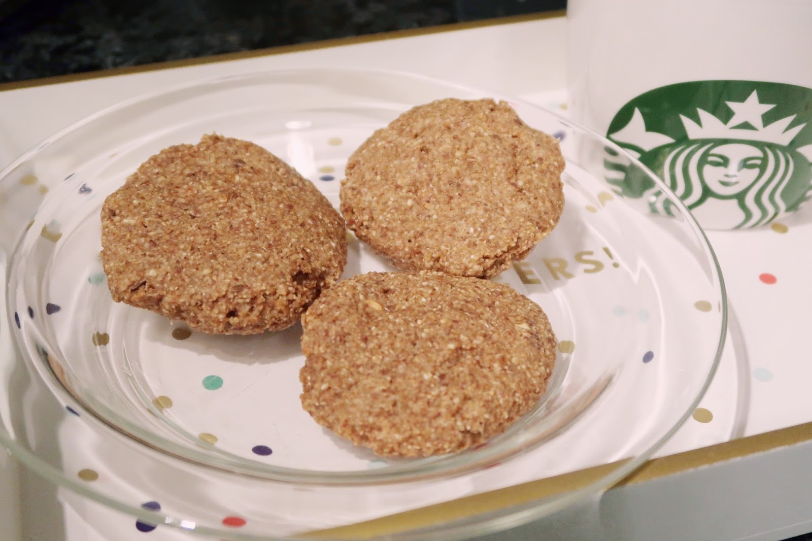 Vegan recipe Apple cinnamon oat cookie