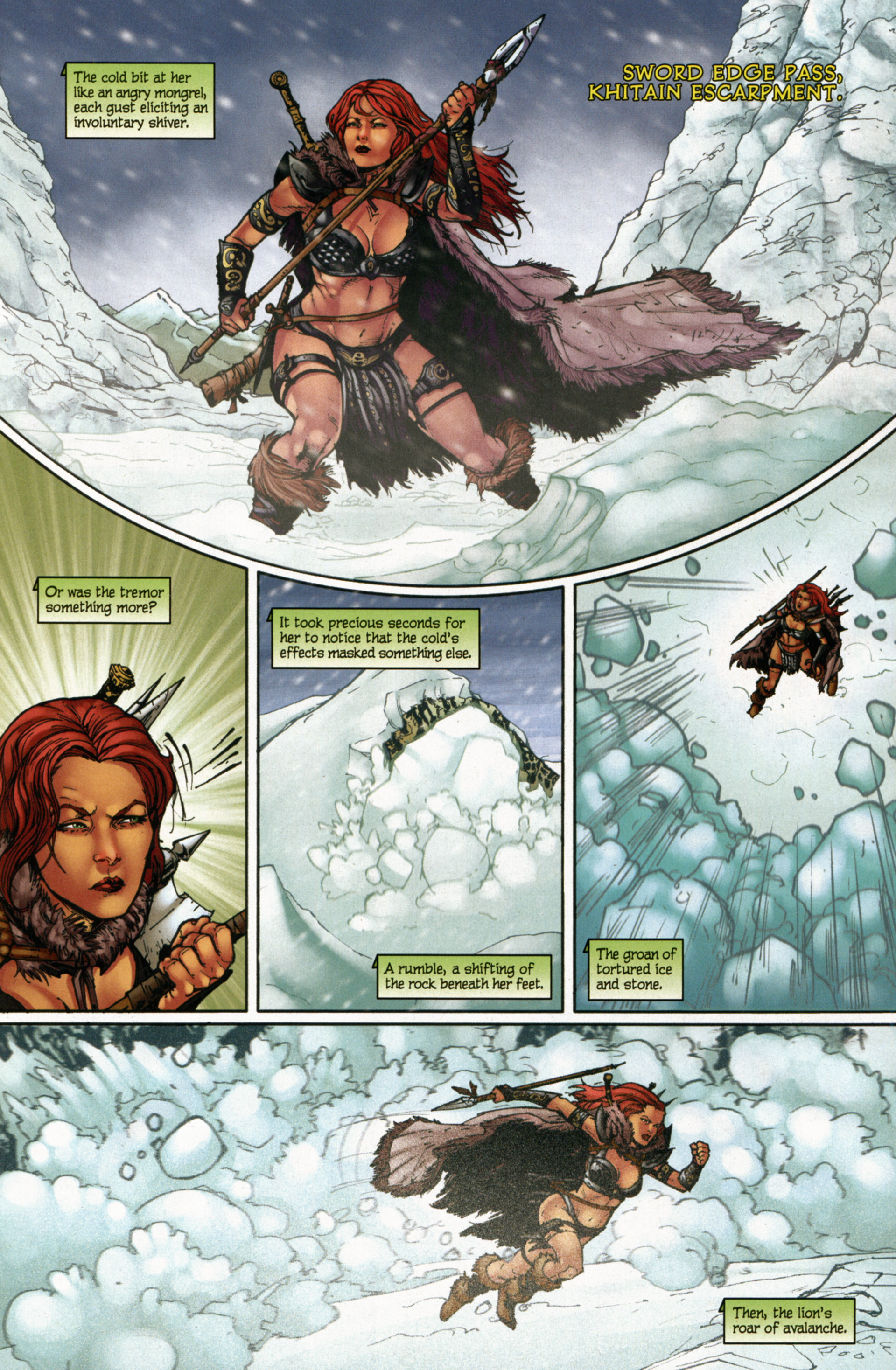 Read online Red Sonja (2005) comic -  Issue #71 - 8