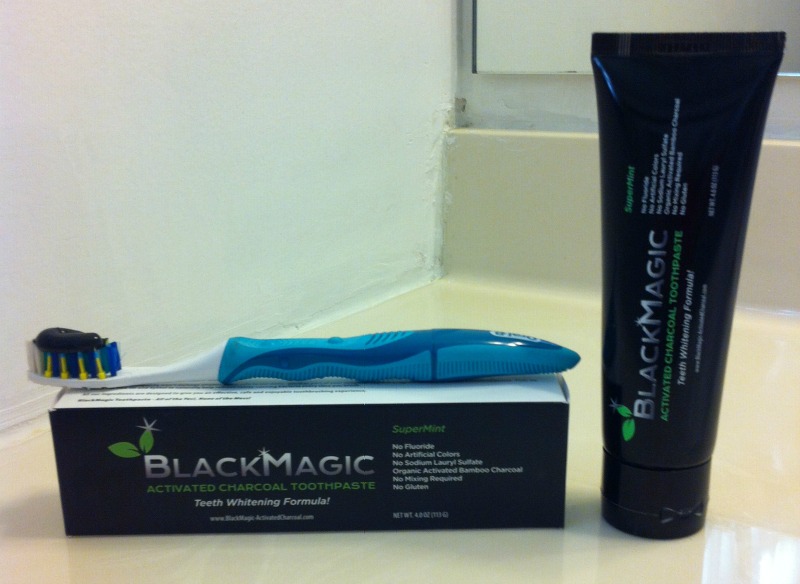 Pop Culture Shock Black Magic Charcoal Toothpaste Review