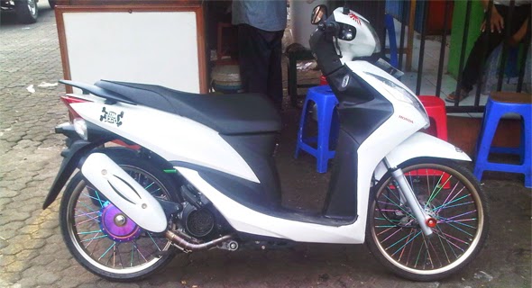 Cara Mudah Dan Simple Modifikasi Honda Spacy Menjadi Thailook Keren