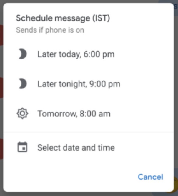 Fitur Kirim Pesan Otomatis Terjadwal di Ponsel Android lewat Google Message