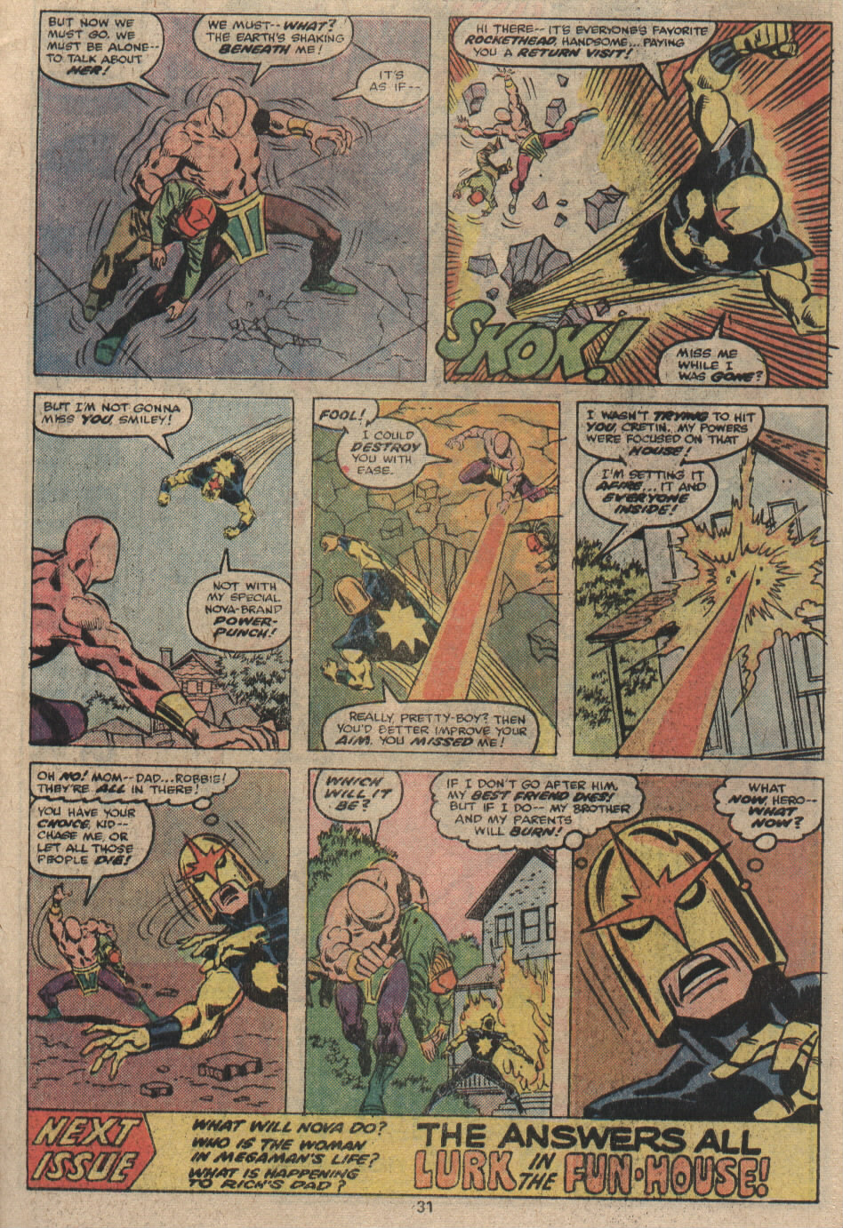 Read online Nova (1976) comic -  Issue #8 - 19