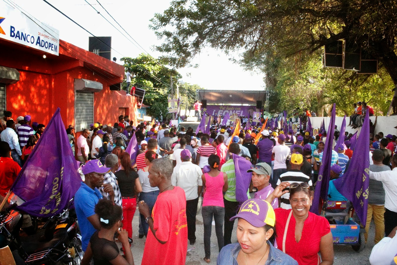   Se piensa fracasó concentración Leonel y Paula Bahoruco