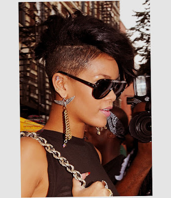 African American Hairstyles 2016 With Eyeglasses Rihanna