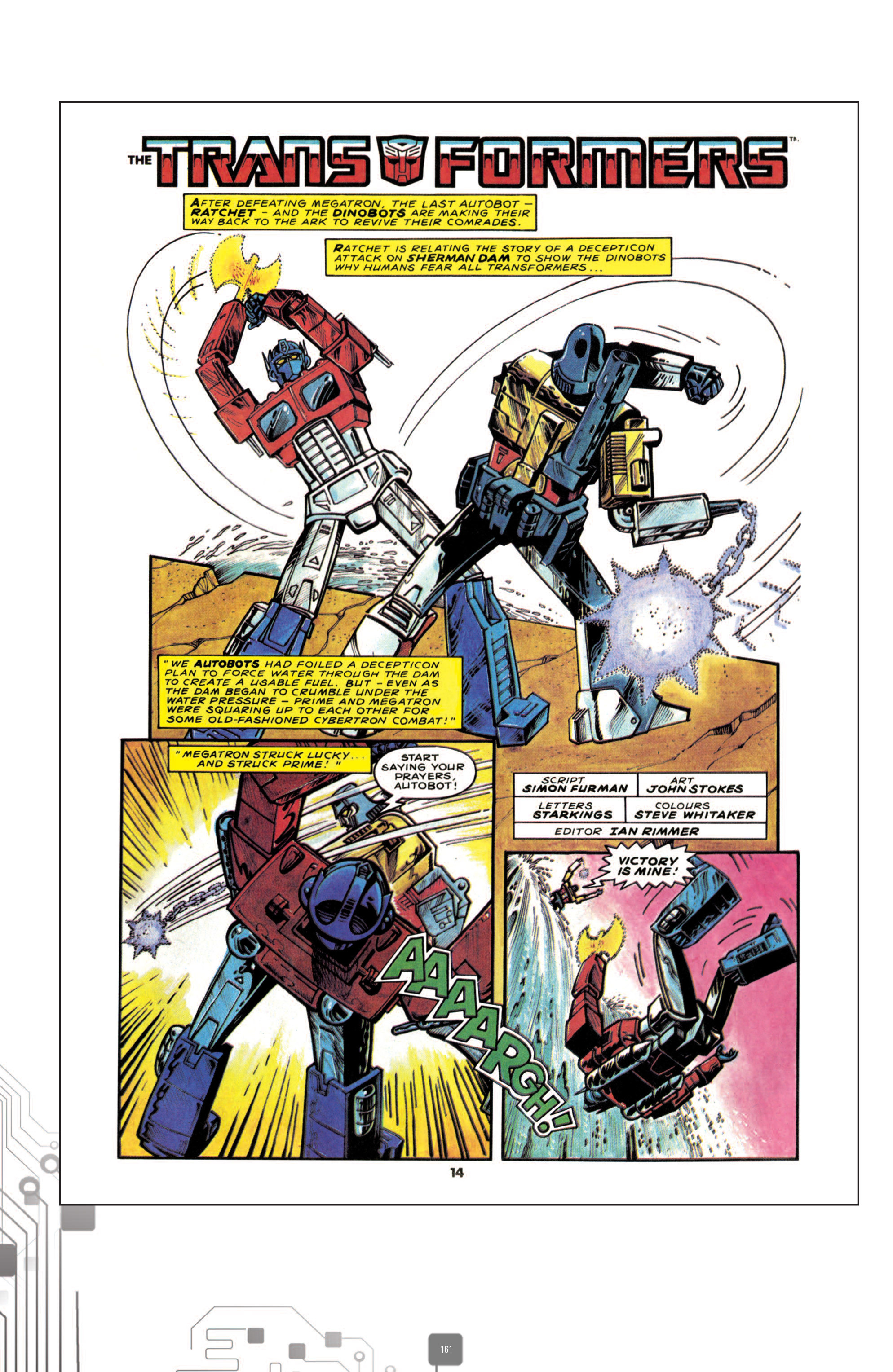 Read online The Transformers Classics UK comic -  Issue # TPB 1 - 162