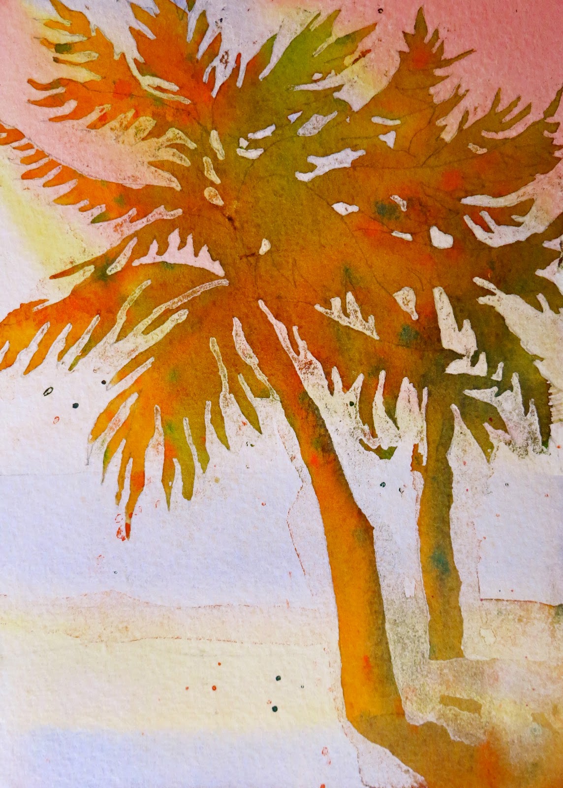 Watercolor Trees Techniques