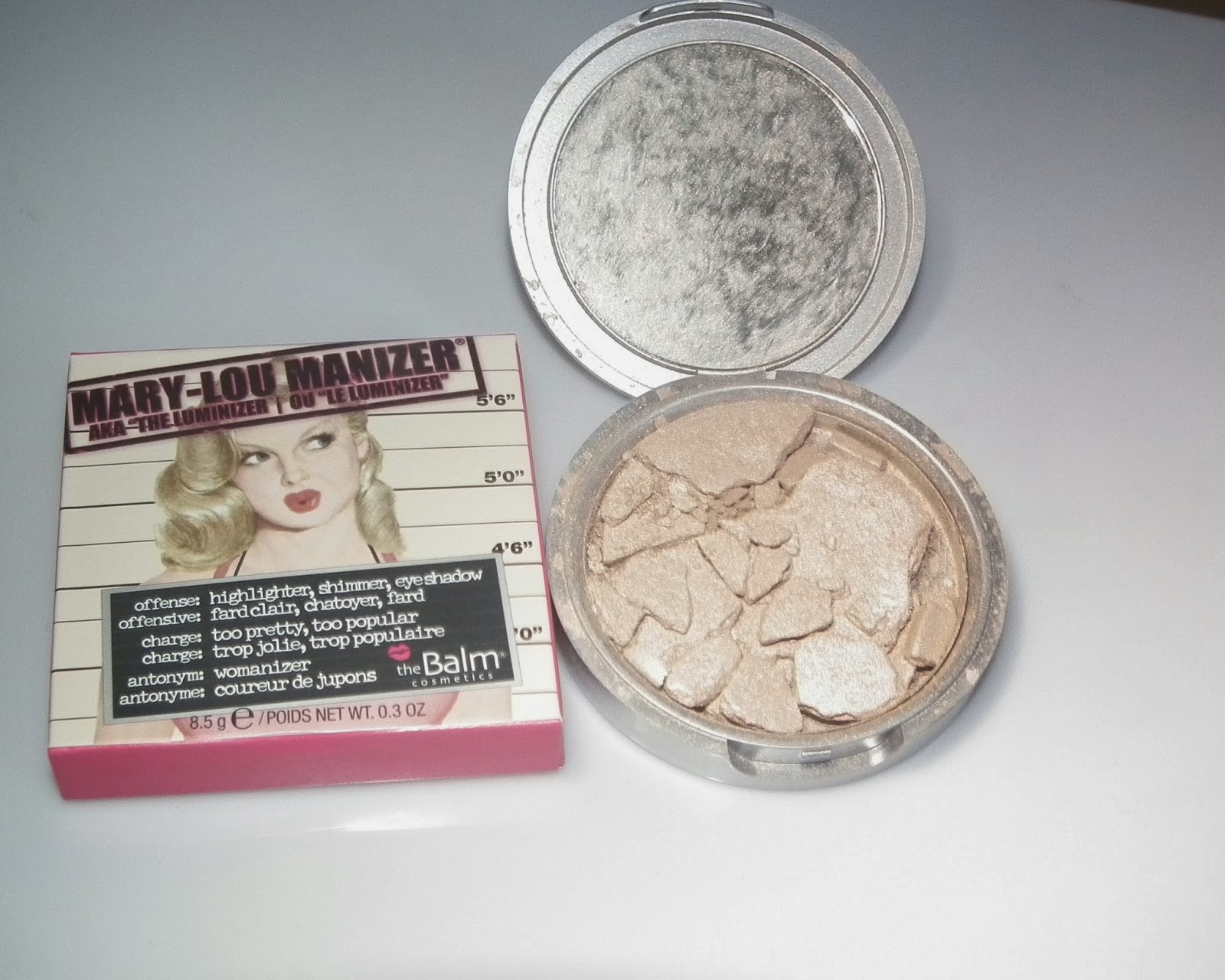 The Balm Mary Lou Manizer Swatches & Review 