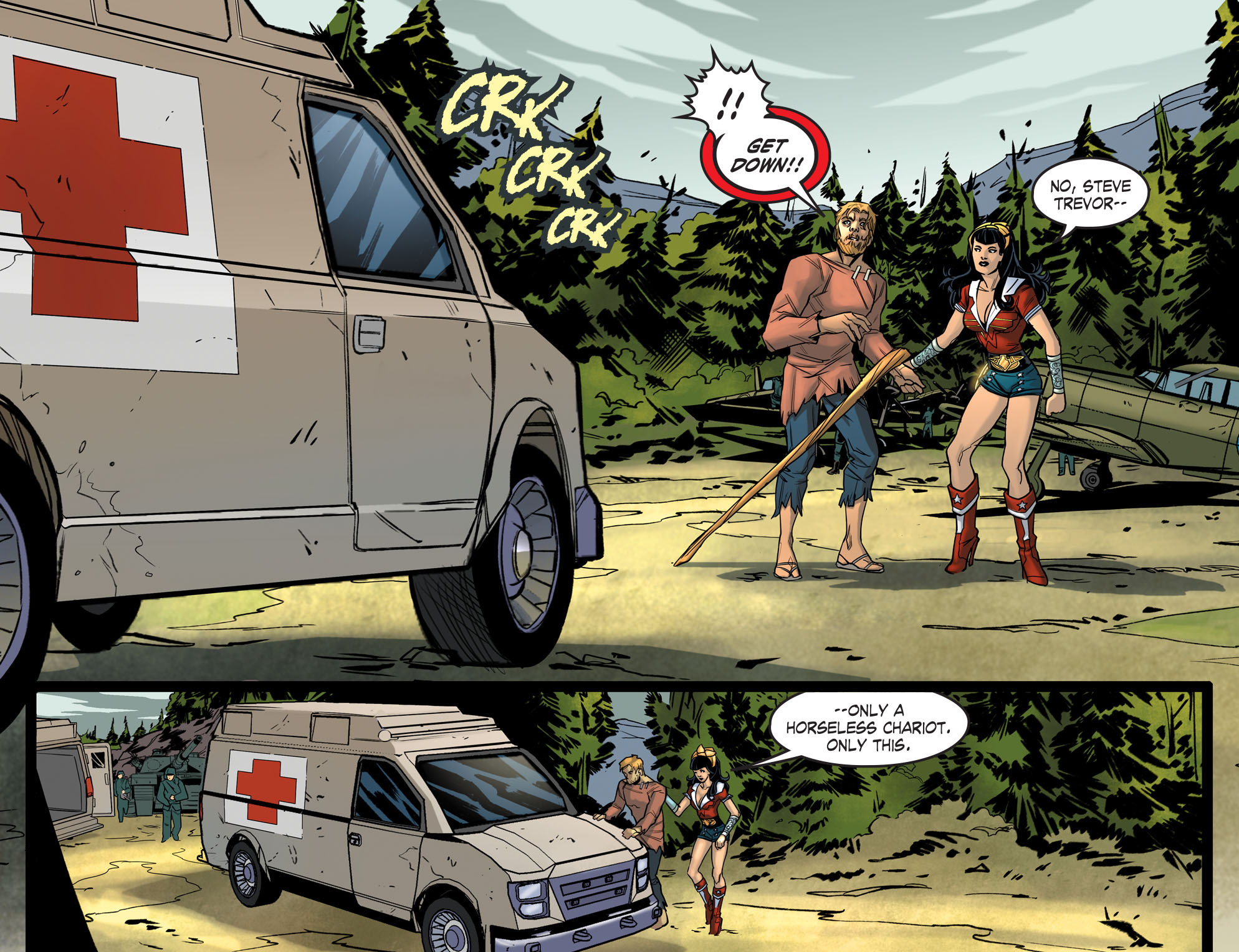 Read online DC Comics: Bombshells comic -  Issue #12 - 9