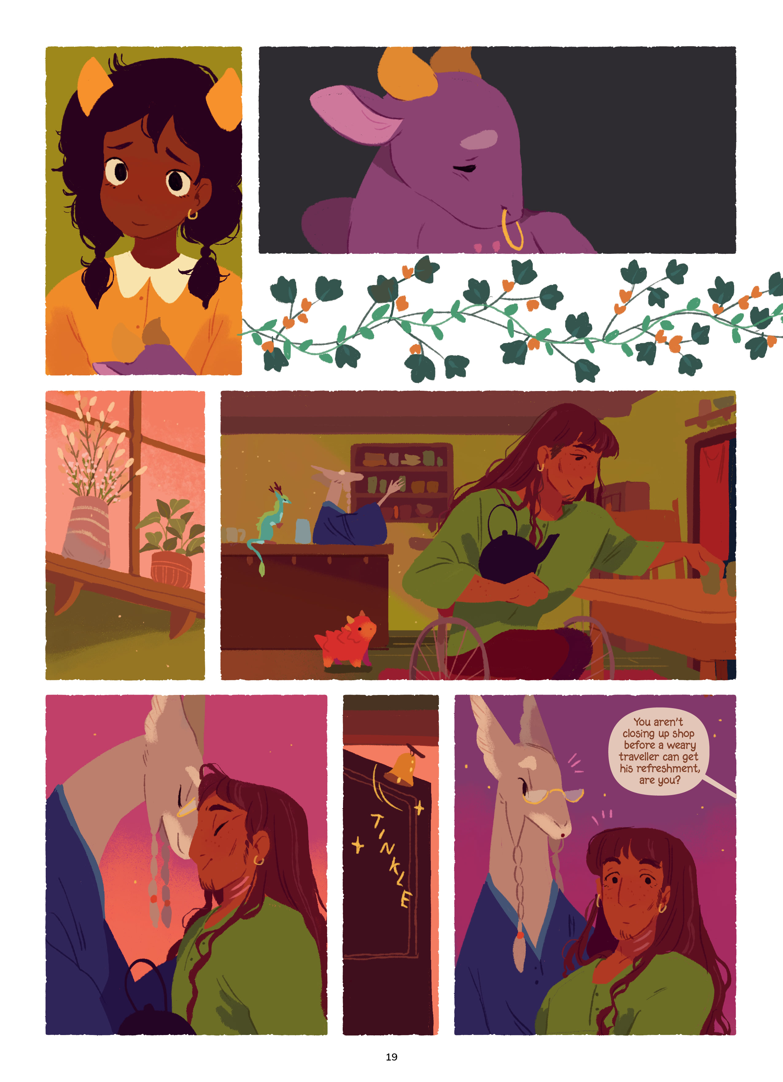 Read online The Tea Dragon Series comic -  Issue # The Tea Dragon Tapestry - 20