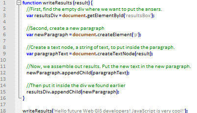 Web GIS: Geog 455: Lab 4: Basic HTML, CSS, and JavaScript