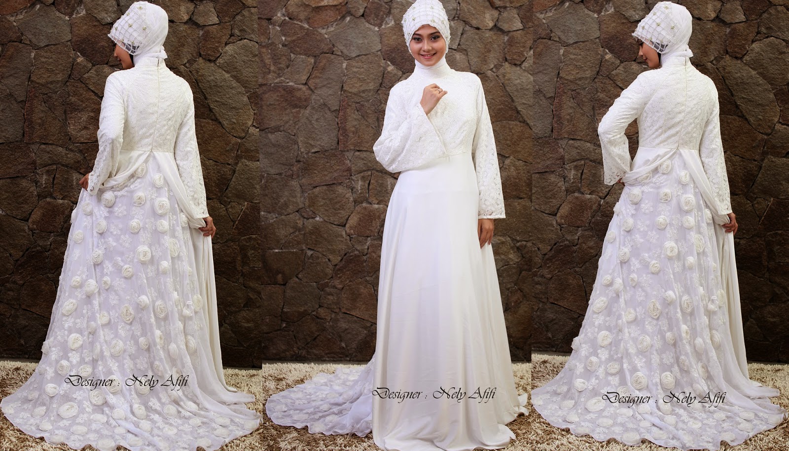 pengantin muslimah modern 