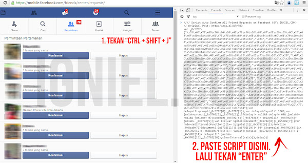 Script Auto Confirm All Friend Requests Facebook. Tanpa Plugin. Tanpa Tool Script Auto Confirm All Friend Requests Facebook. Tanpa Plugin. Tanpa Tool