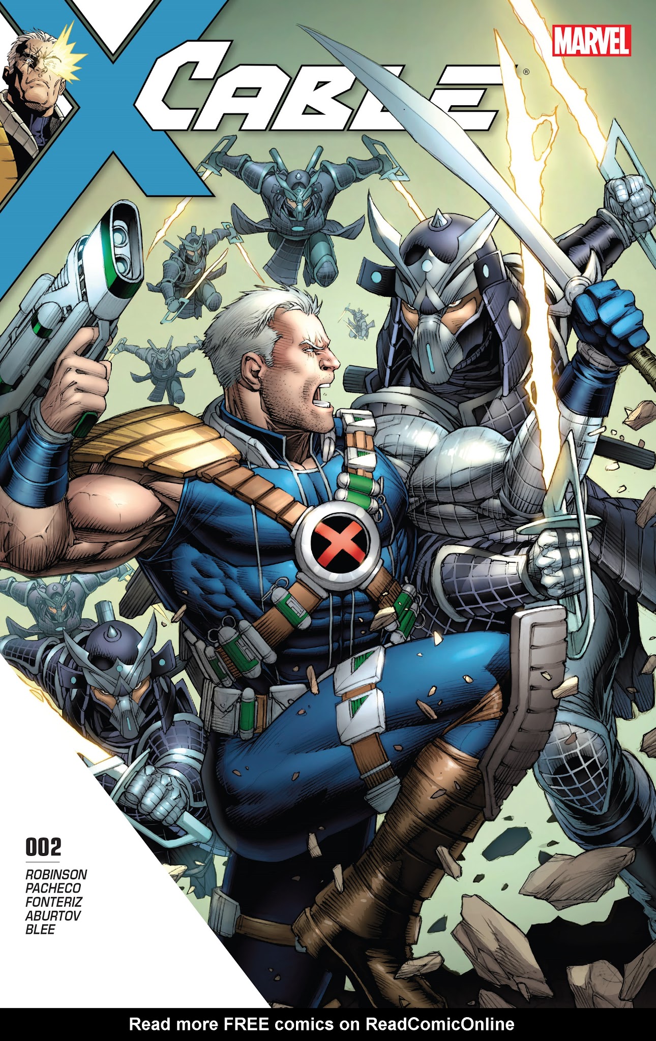 Read online Cable (2017) comic -  Issue #2 - 1
