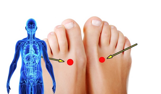 Why You Should Press This Point On Your Foot For 2 Minutes