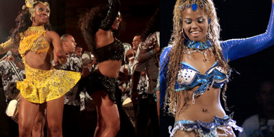 black brazilian carnival girls mulatto, mulatas