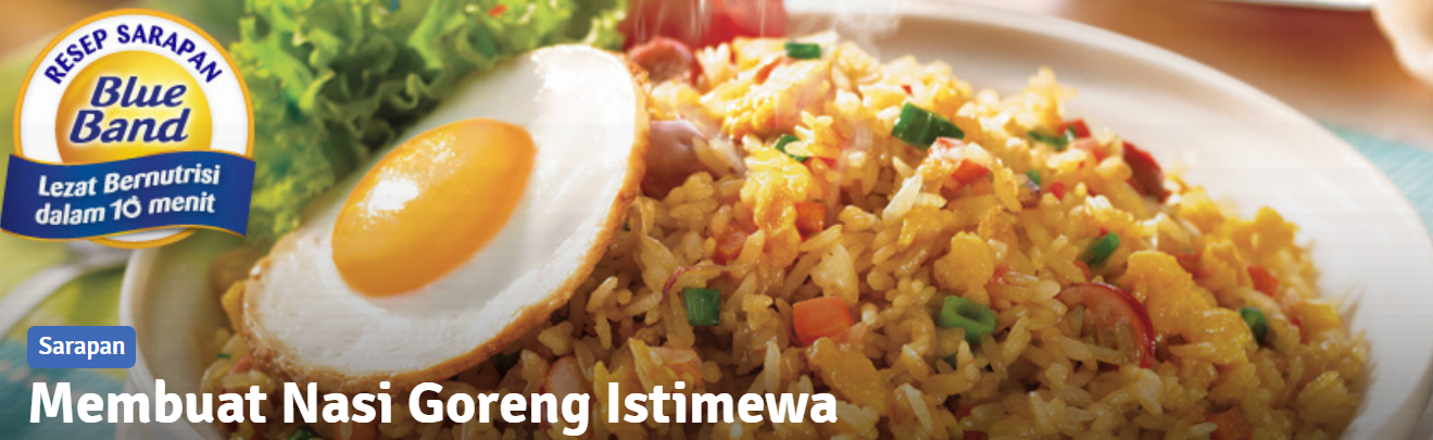 Resep Nasi Goreng Enak dengan Blueband