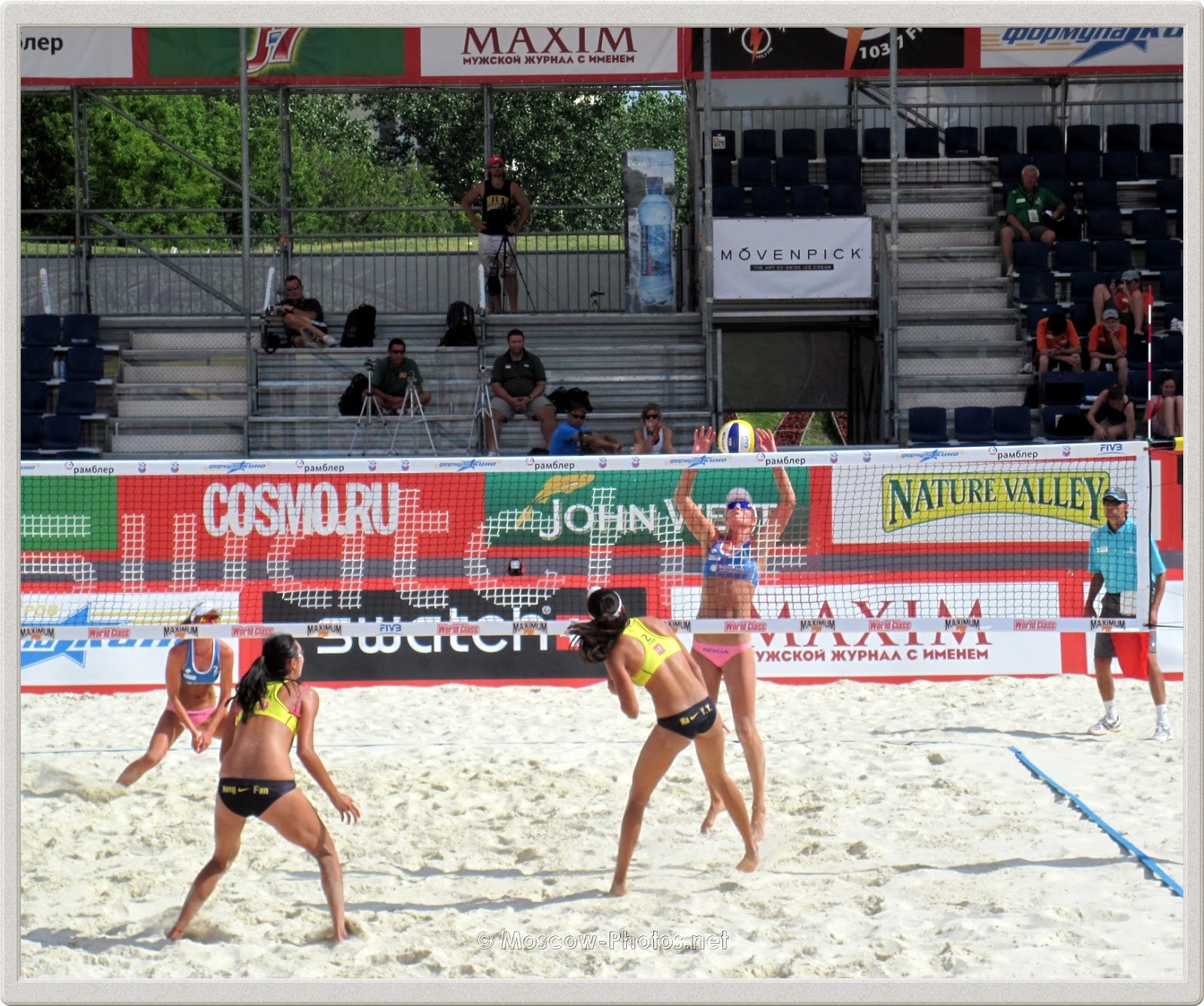 FIVB Beach Volleyball Swatch World Tour. Grand Slam Moscow 2011.