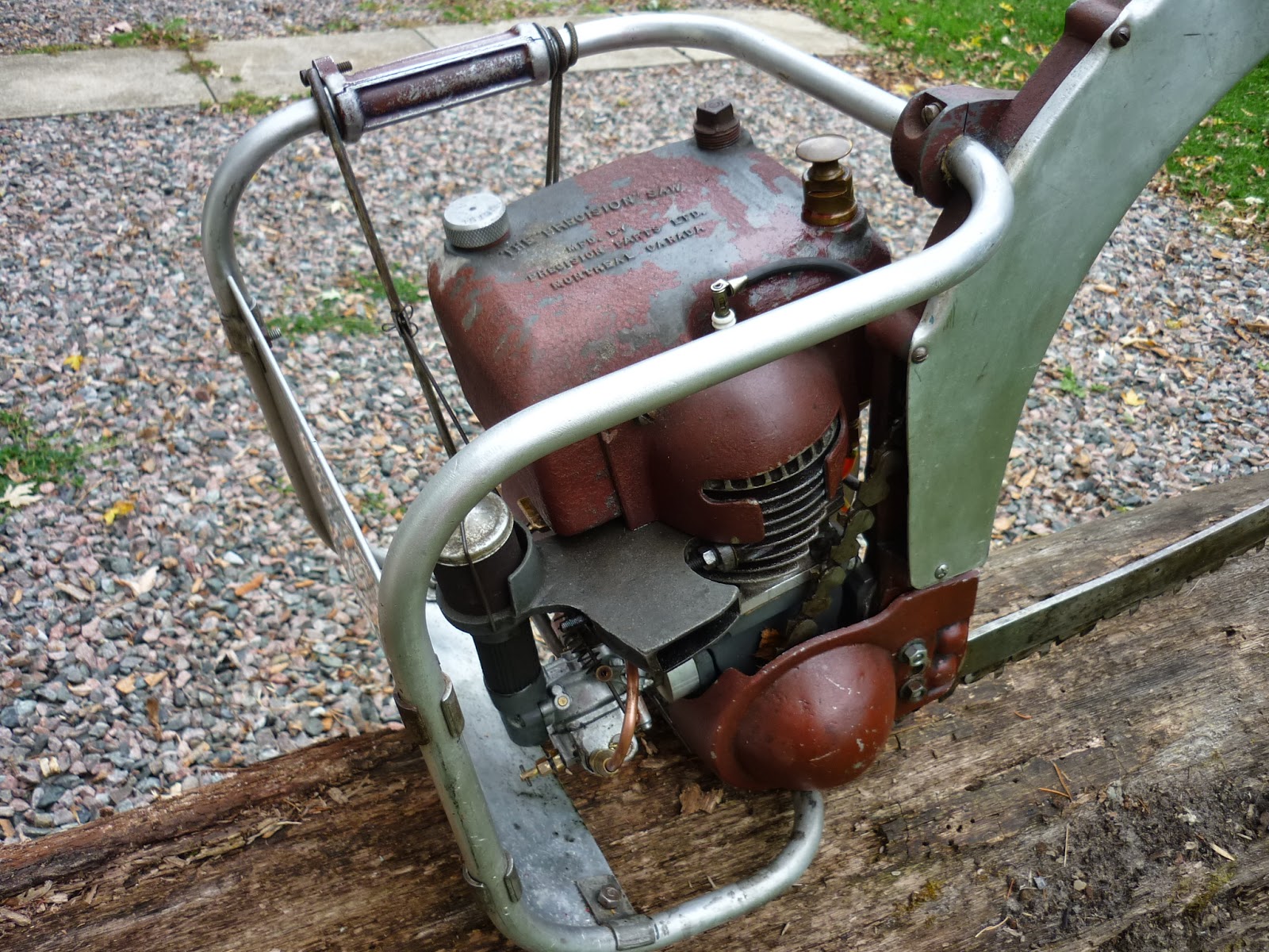 VINTAGE CHAINSAW COLLECTION PRECISION TYPE 1 BOW SAW.
