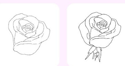 Como Dibujar Una Rosa Para Manualidades Solountipcom