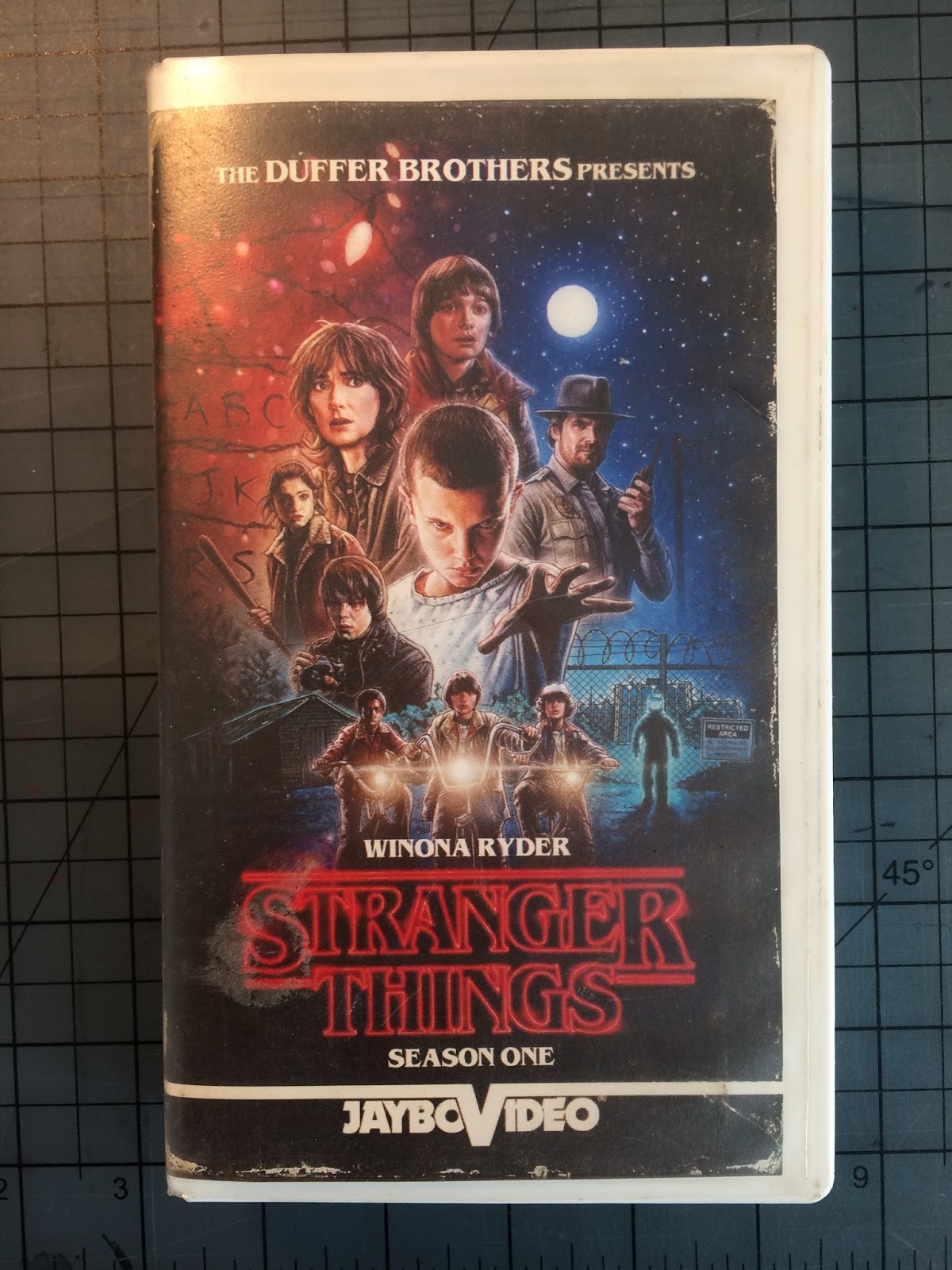 Stranger Things VHS Cover Smoov Design Co.