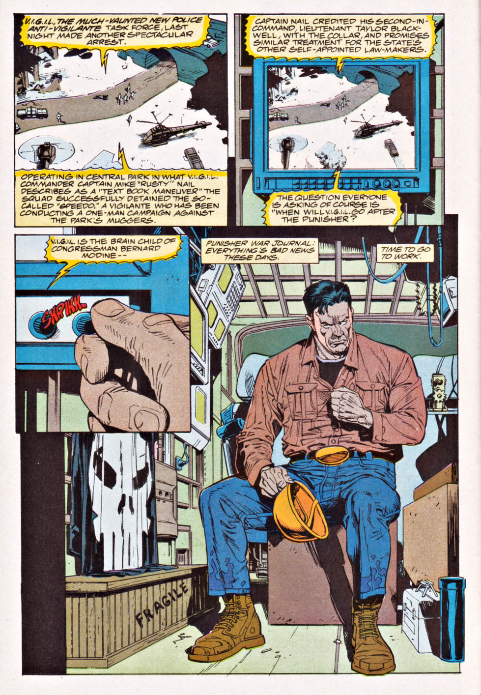 Read online The Punisher (1987) comic -  Issue #73 - Police Action - 7