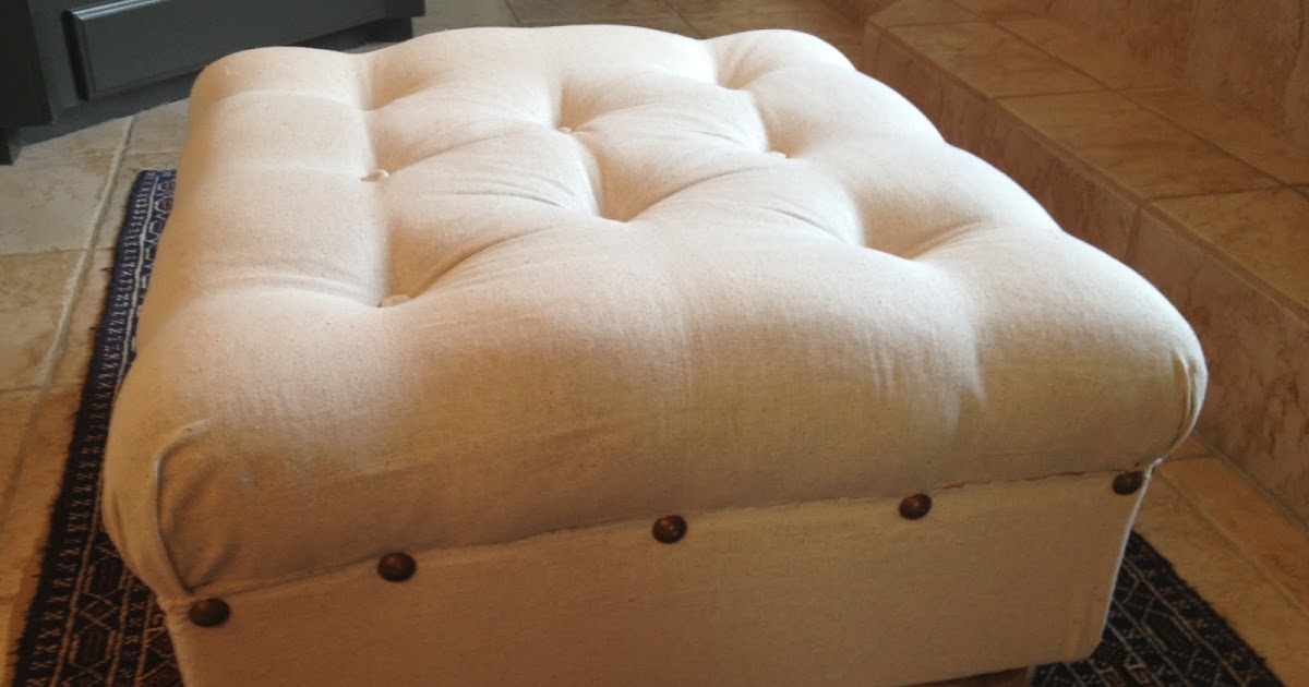 The Decorating Duchess How I Recovered My Ottoman