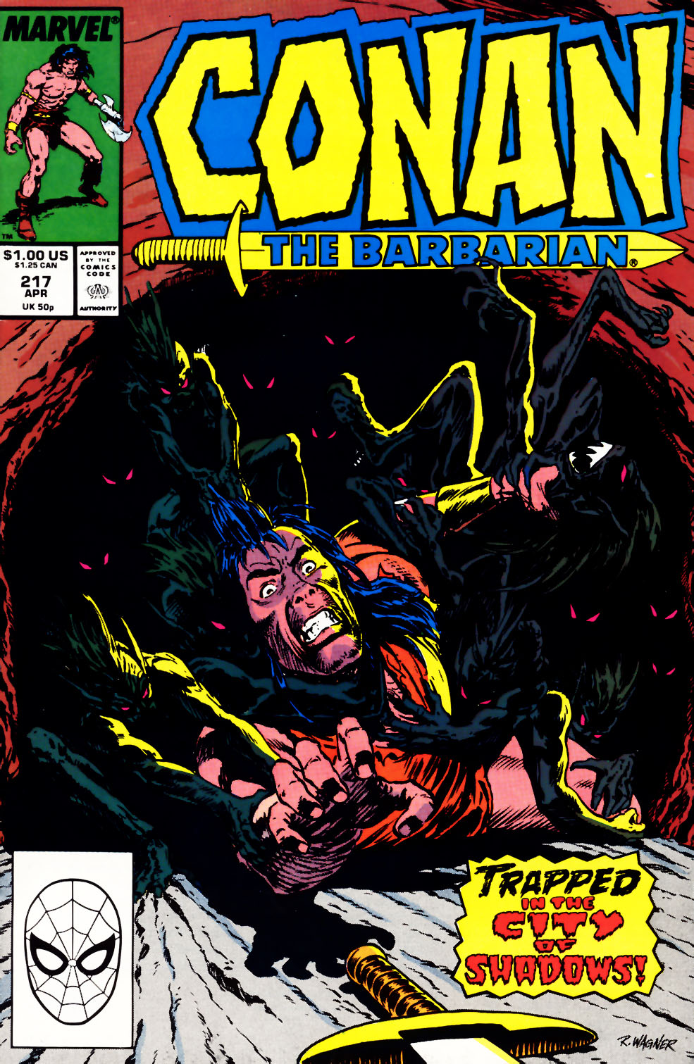 Read online Conan the Barbarian (1970) comic -  Issue #217 - 1