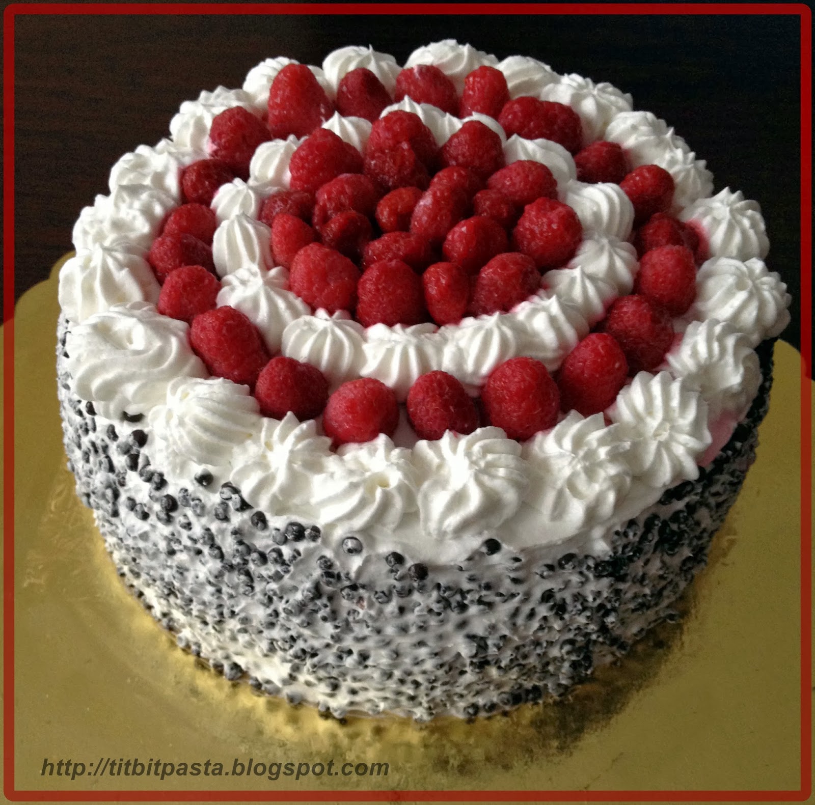 TİTBİT PASTA FRAMBUAZLI PASTA