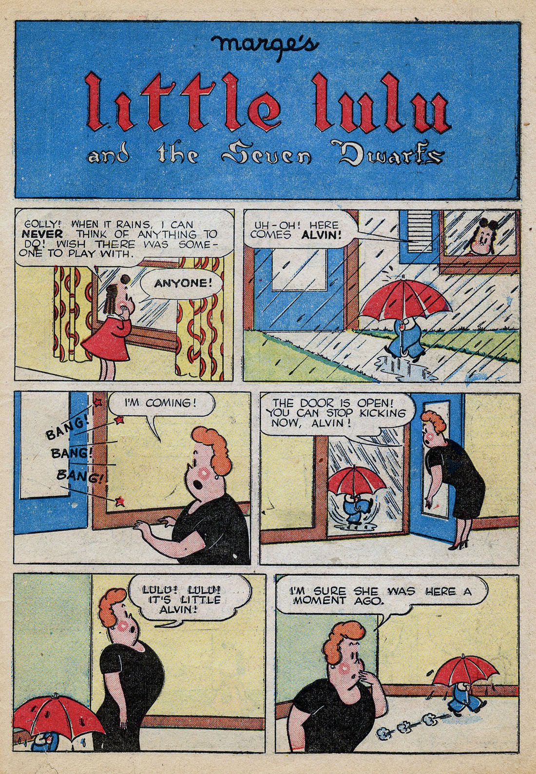 STANLEY STORIES: Tootling Tubas, Iodine Indians and Fatal Cookies: Three  Stories from the fourth Little Lulu one-shot comic, 1946: story and art by  John Stanley